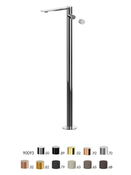 NARCISO S 78595S - Floor standing single handle washbasin mixer by Rubinetterie Frattini - view 3